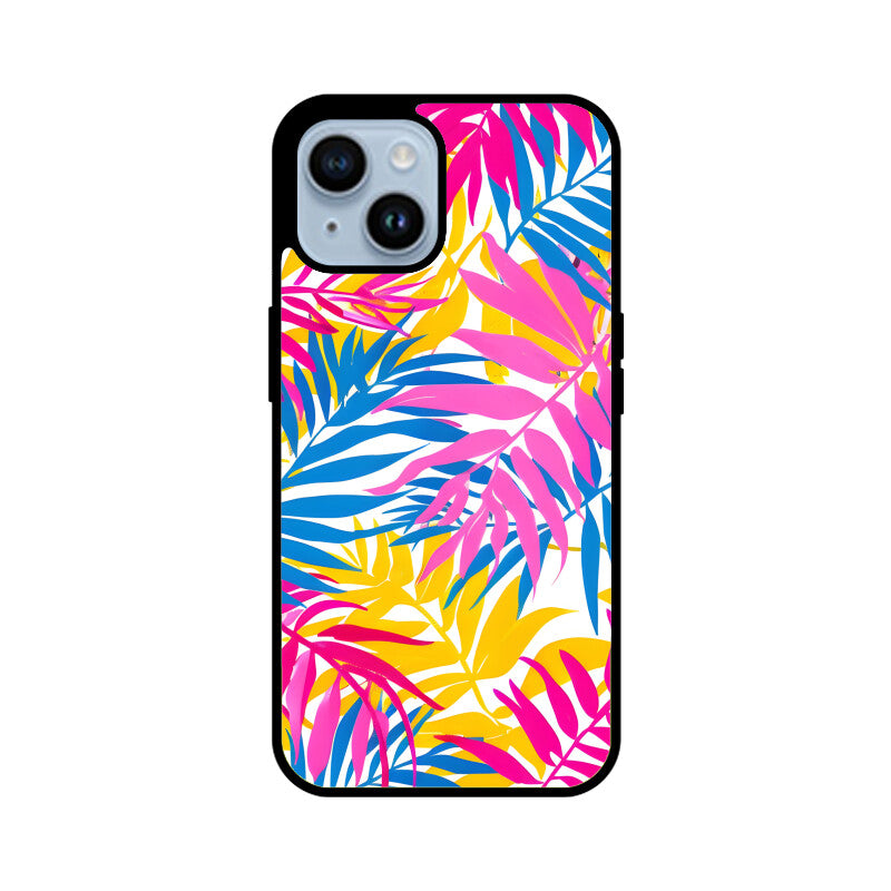 Summer Tropical Leave - Apple iPhone Glass Phone Cases - All Models Available