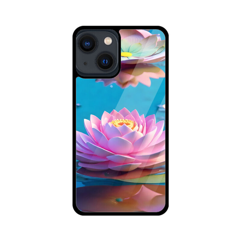 Lotus Flower - Apple iPhone Glass Phone Cases - All Models Available