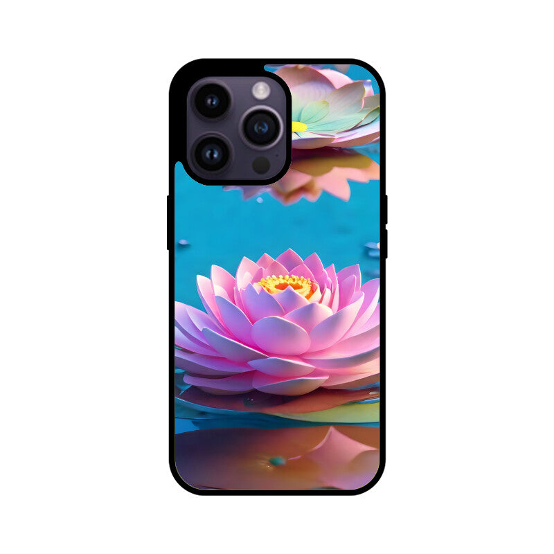 Lotus Flower - Apple iPhone Glass Phone Cases - All Models Available