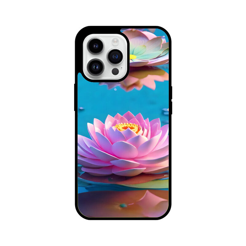 Lotus Flower - Apple iPhone Glass Phone Cases - All Models Available