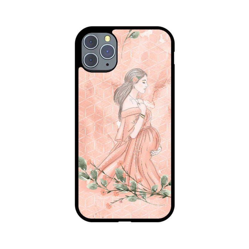 Mom to be Maternity - Apple iPhone Glass Phone Cases - All Models Available