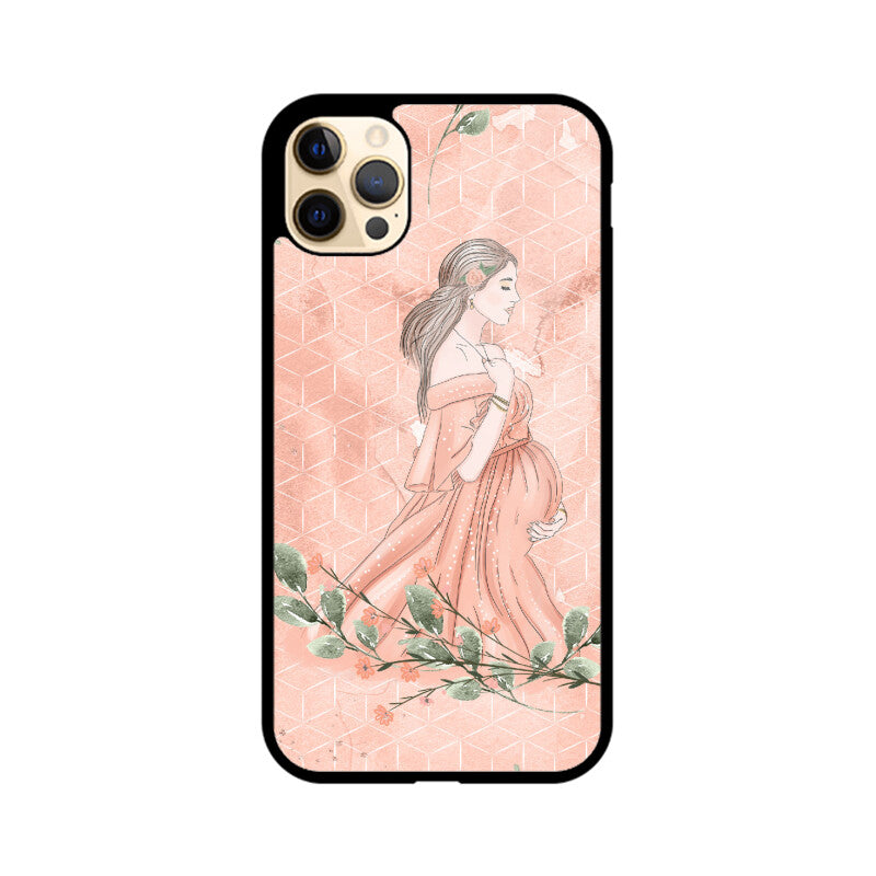 Mom to be Maternity - Apple iPhone Glass Phone Cases - All Models Available