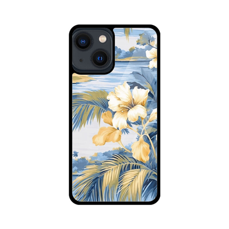Tropical Beach Scene - Apple iPhone Glass Phone Cases - All Models Available