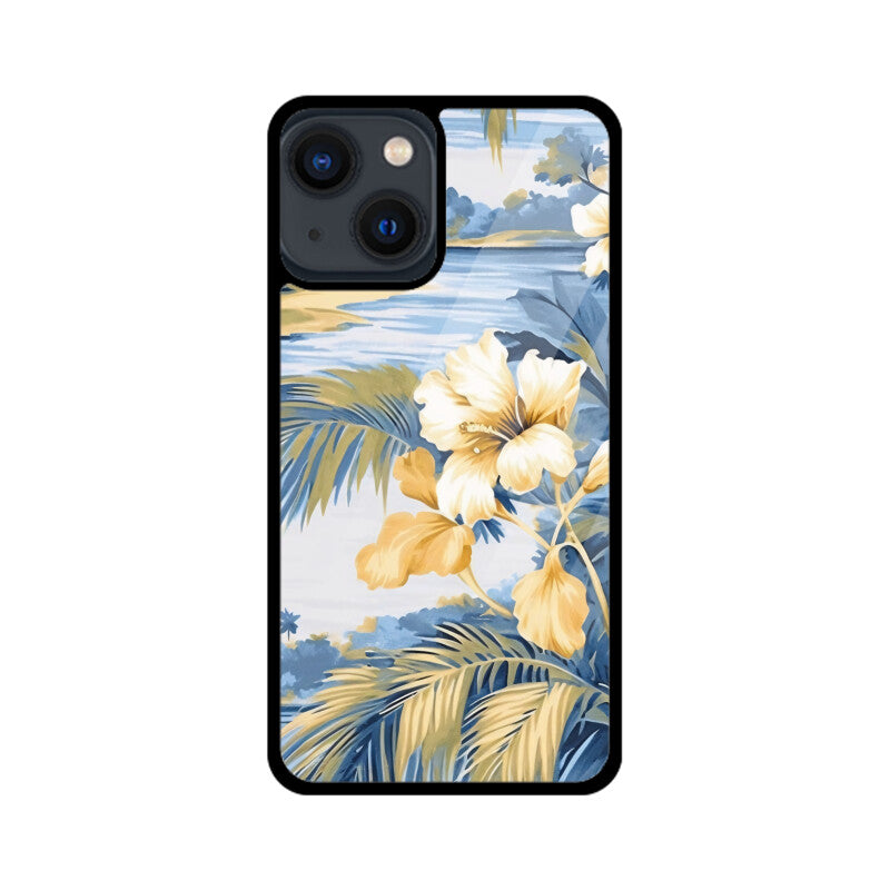 Tropical Beach Scene - Apple iPhone Glass Phone Cases - All Models Available