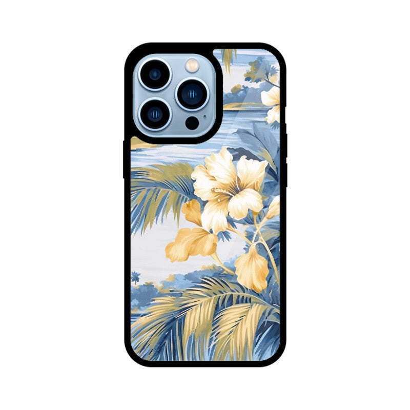 Tropical Beach Scene - Apple iPhone Glass Phone Cases - All Models Available