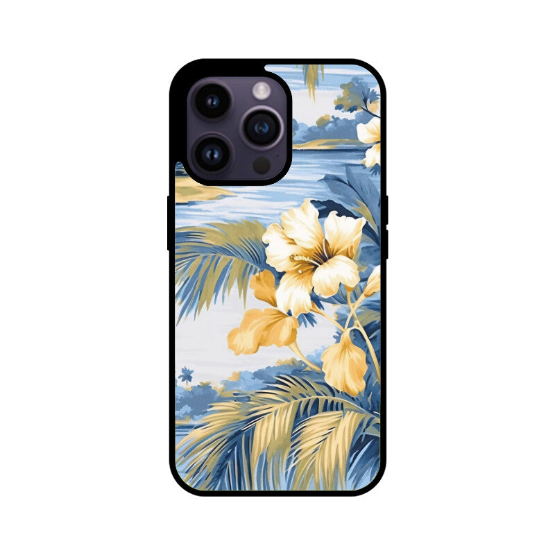 Tropical Beach Scene - Apple iPhone Glass Phone Cases - All Models Available
