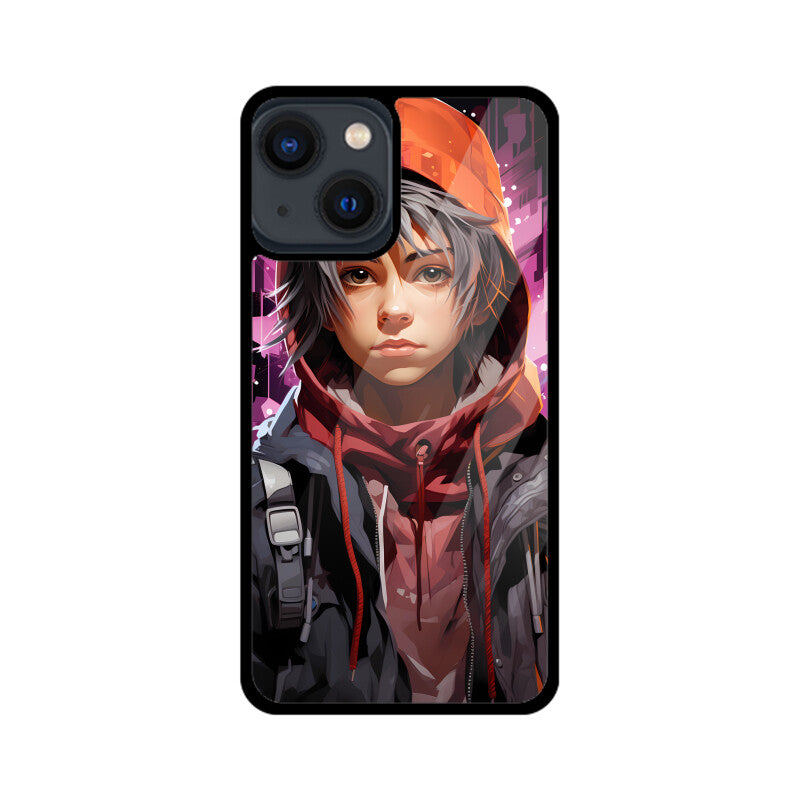 Anime Gamer Boy - Apple iPhone Glass Phone Cases - Available for all Models