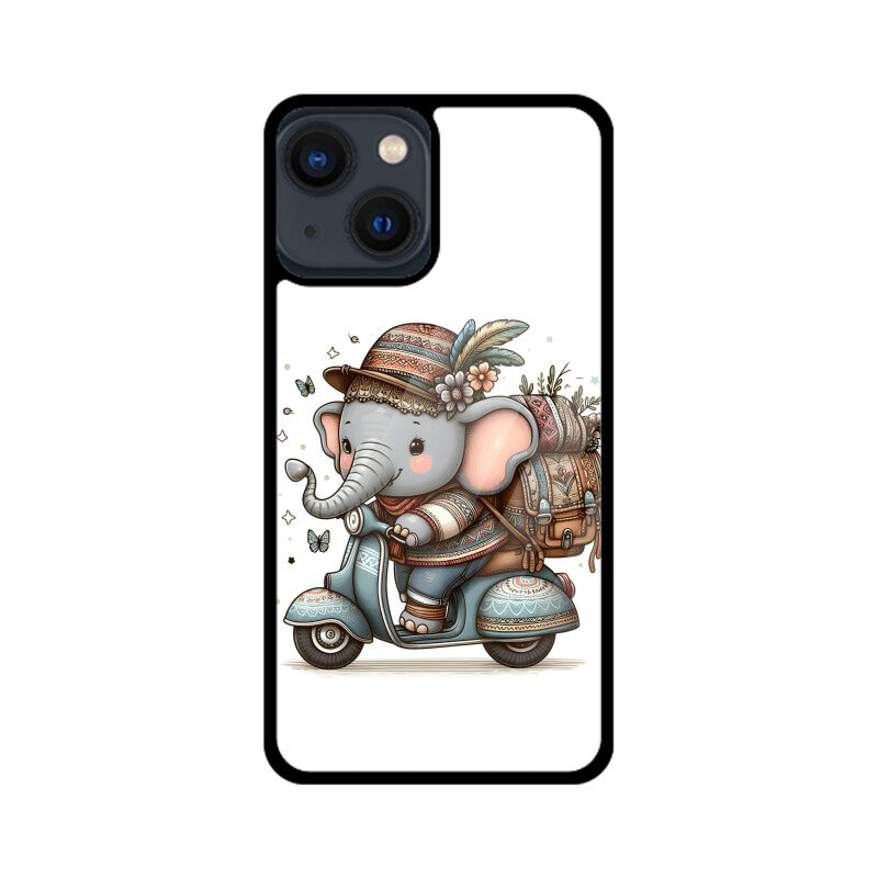 Cute Elephant - Apple iPhone Glass Phone Cases - Available for all Models