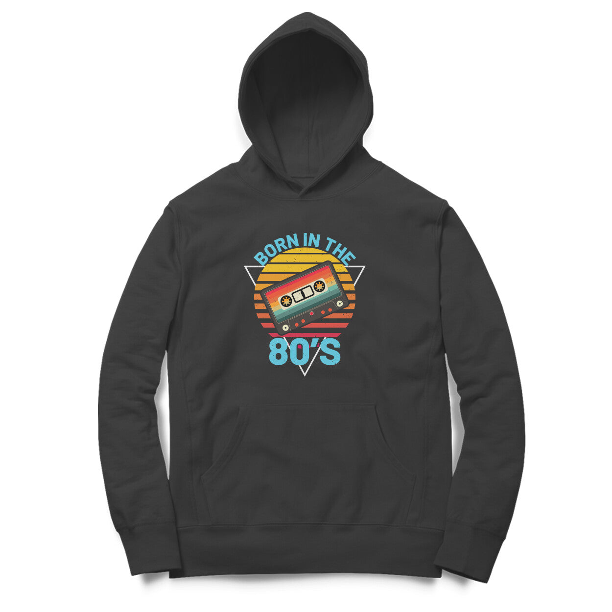 Born in the 80's - Unisex Oversized Hoodie Tee