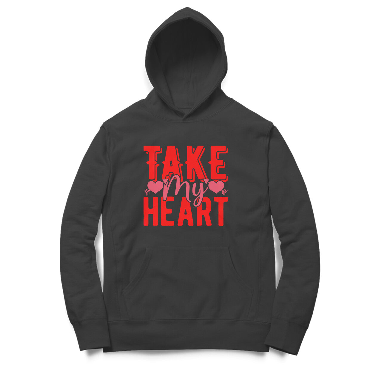 Take My Heart - Unisex Oversized Hoodie Tee
