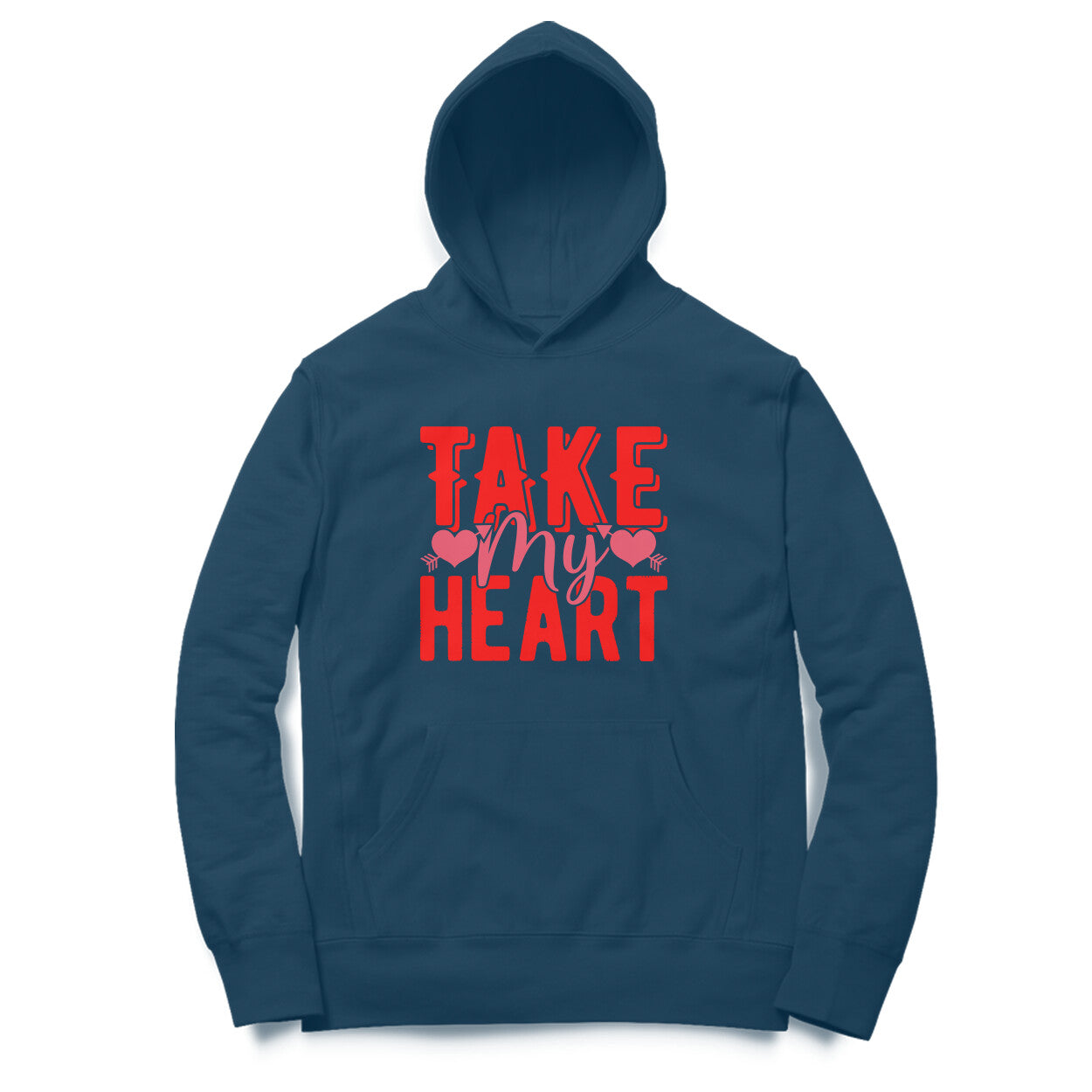 Take My Heart - Unisex Oversized Hoodie Tee