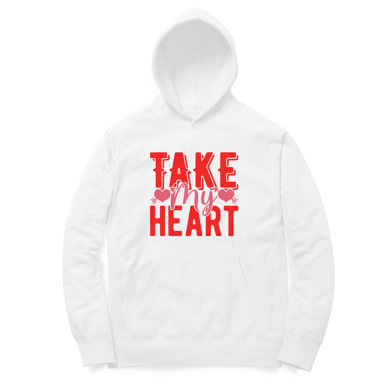 Take My Heart - Unisex Oversized Hoodie Tee