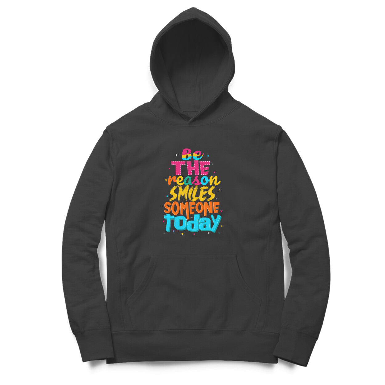 Be the Reason Someone Smiles Today - Unisex Oversized Hoodie Tee