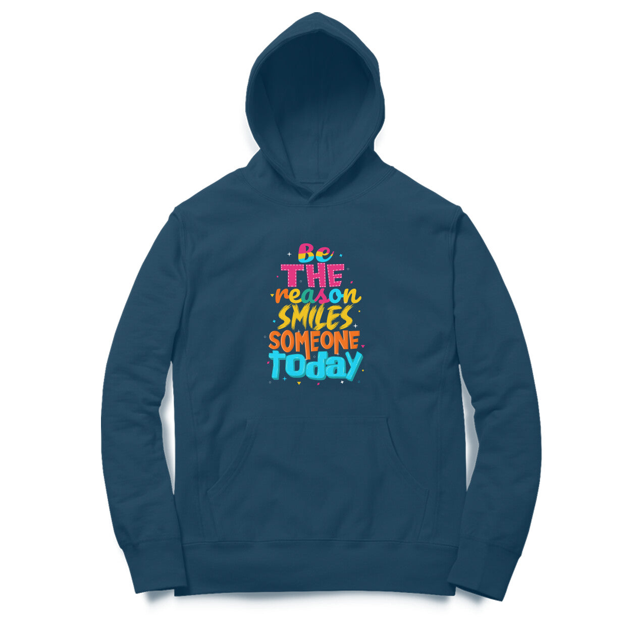 Be the Reason Someone Smiles Today - Unisex Oversized Hoodie Tee