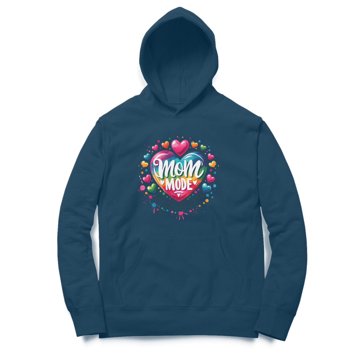 Mom Mode all day every day - Unisex Oversized Hoodie Tee