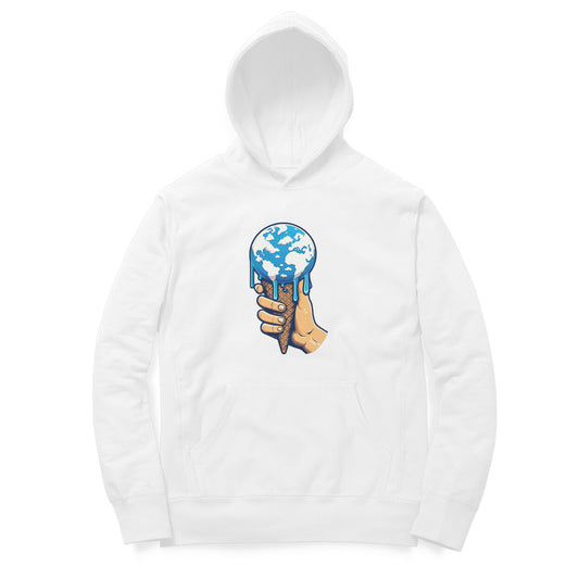 Mother Earth Ice Cream - Unisex Oversized Hoodie Tee