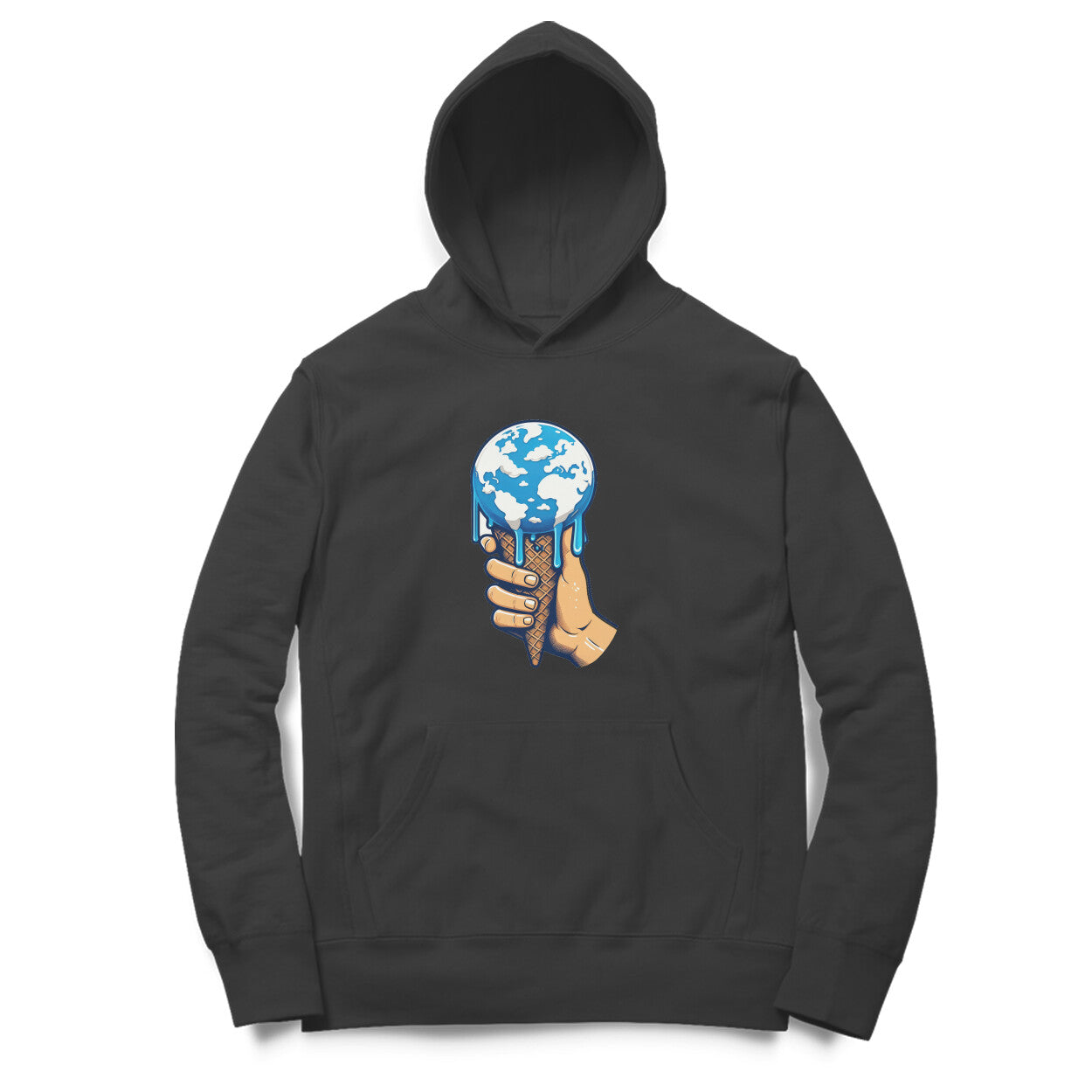 Mother Earth Ice Cream - Unisex Oversized Hoodie Tee
