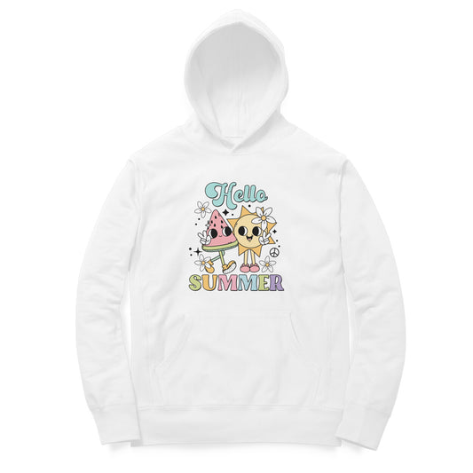 Hello Summer - Unisex Oversized Hoodie Tee