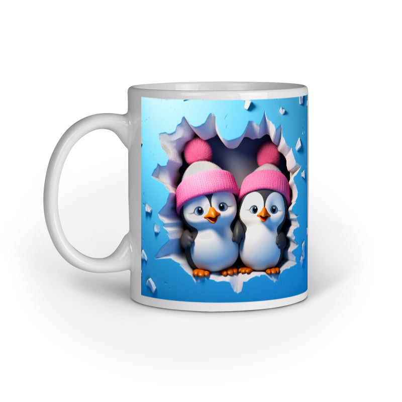 Penguin Christmas Coffee Mug
