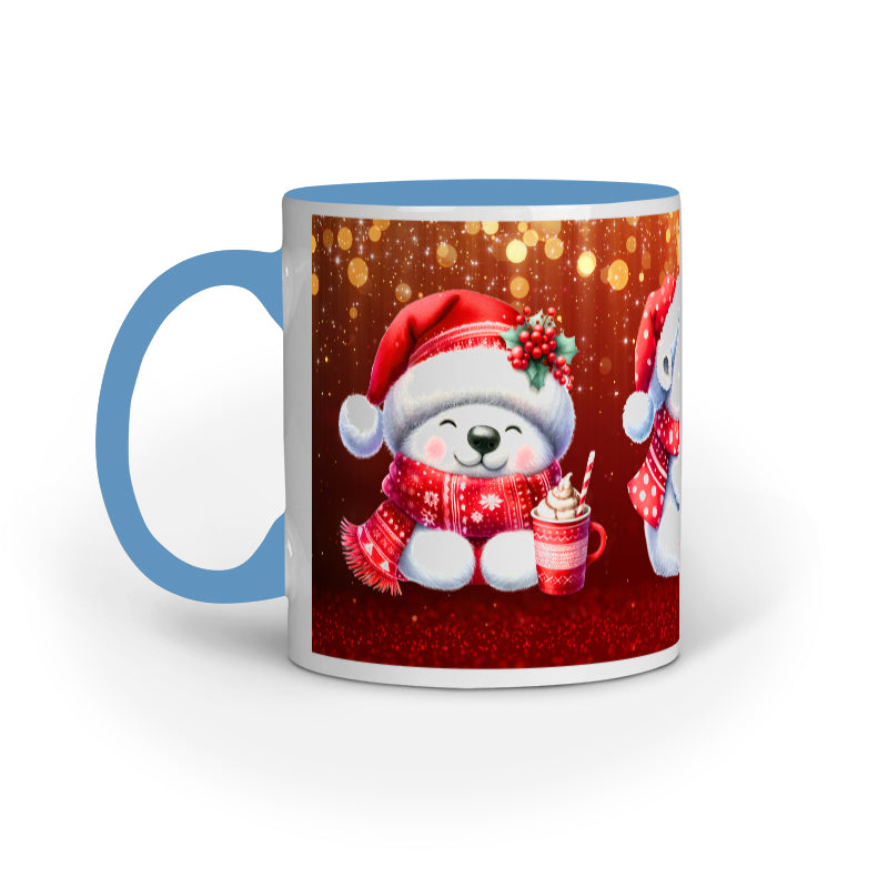 Polar Bear Christmas Mug