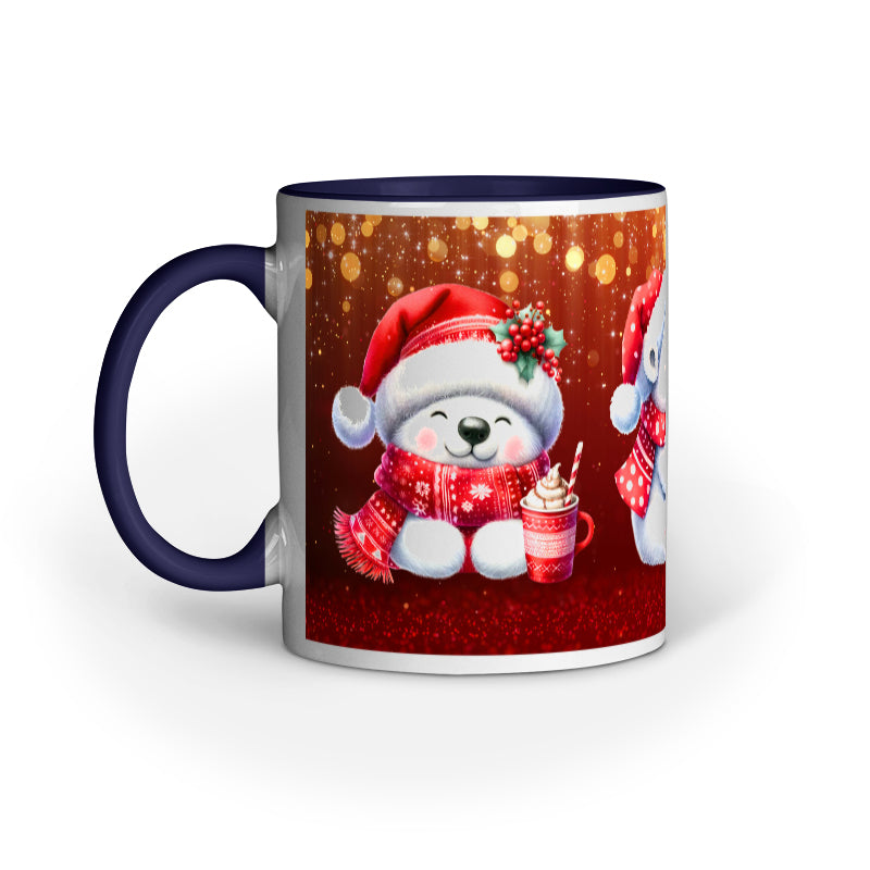 Polar Bear Christmas Mug