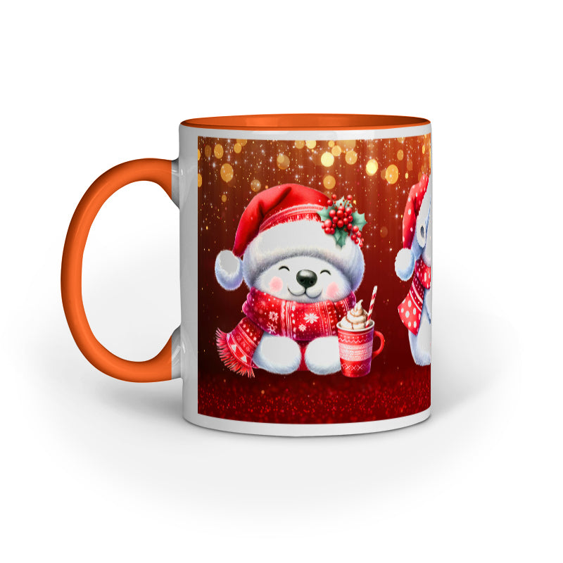 Polar Bear Christmas Mug