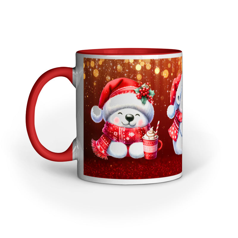 Polar Bear Christmas Mug