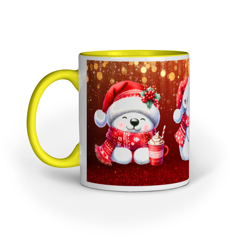 Polar Bear Christmas Mug