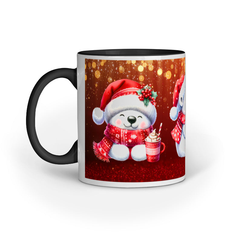Polar Bear Christmas Mug