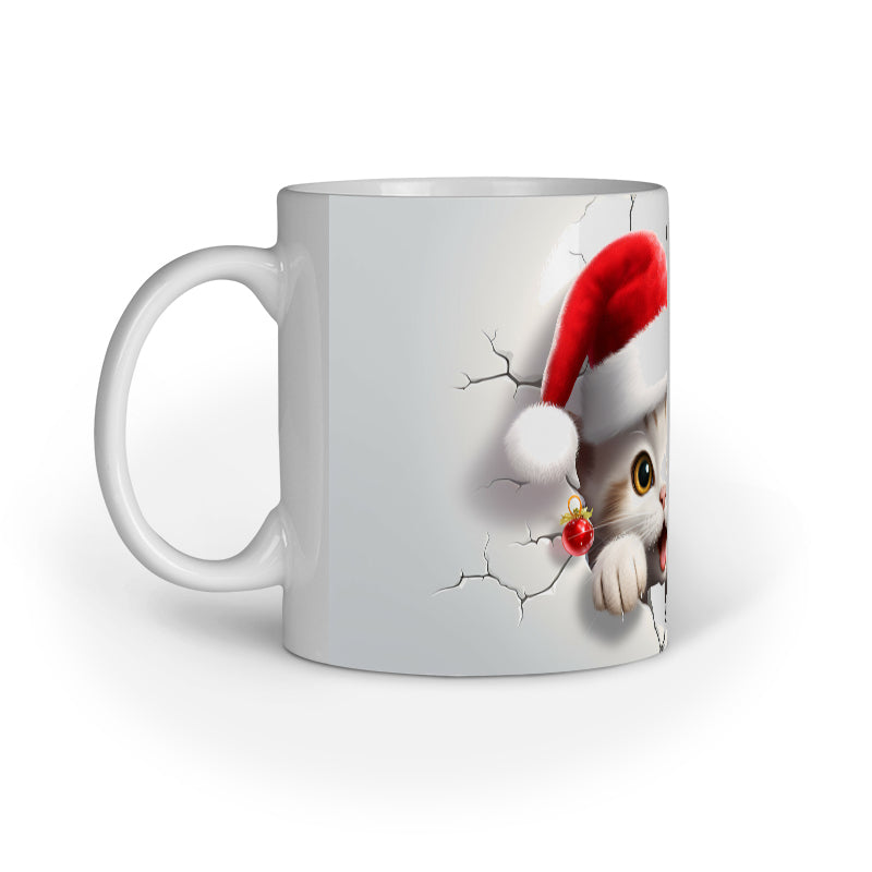 Christmas Cat Mug