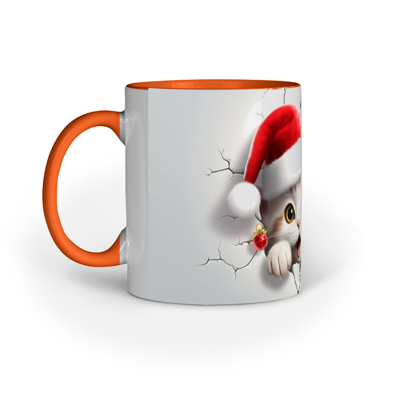 Christmas Cat Mug