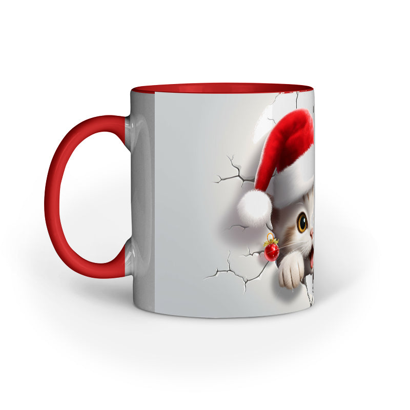 Christmas Cat Mug