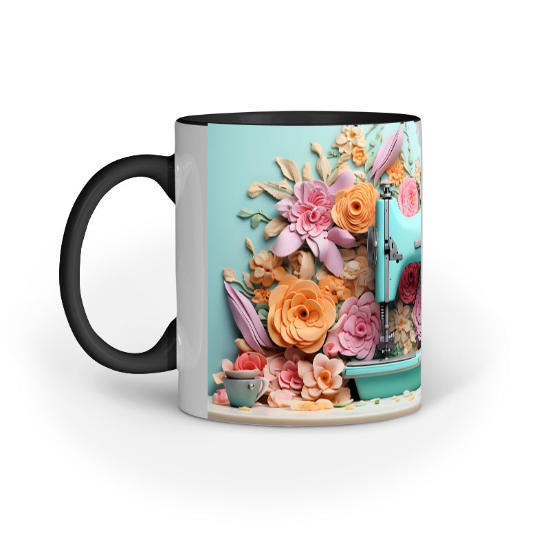 3D Sewing Machine Mug