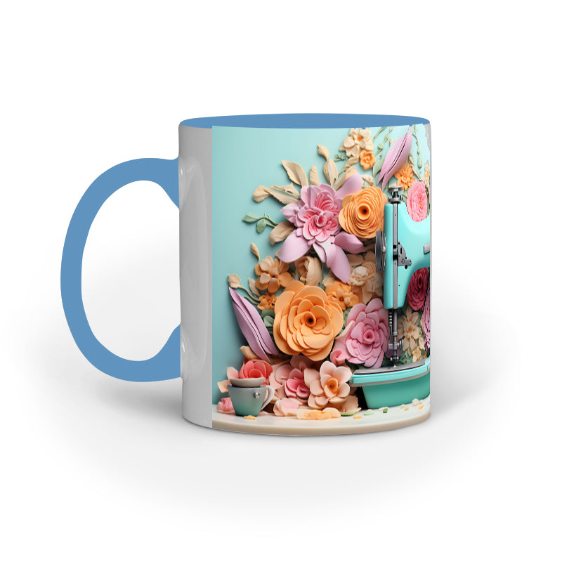3D Sewing Machine Mug
