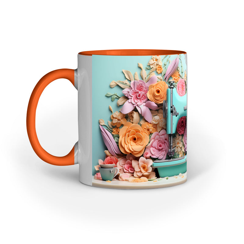 3D Sewing Machine Mug