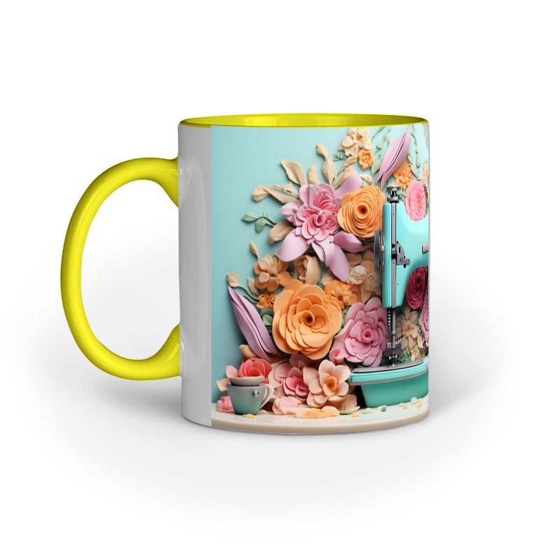 3D Sewing Machine Mug