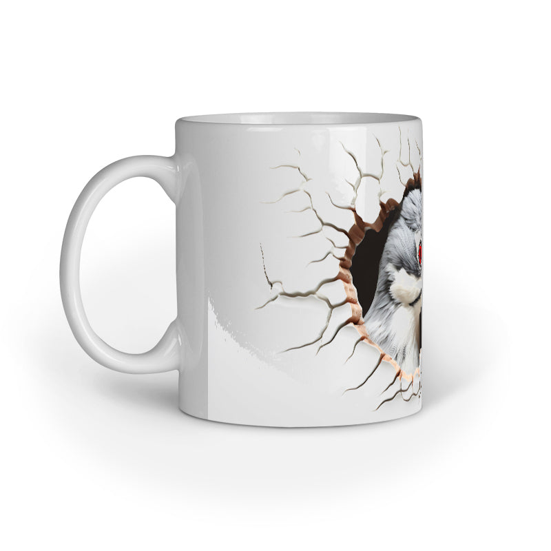 3D Woodpecker Mug