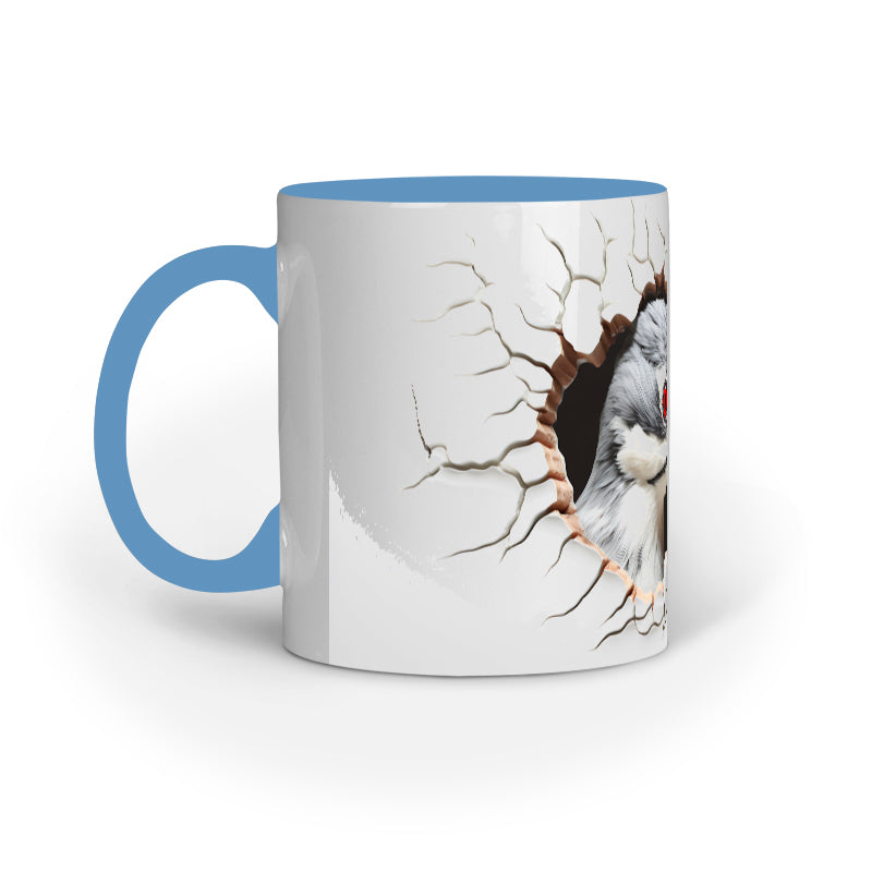 3D Woodpecker Mug