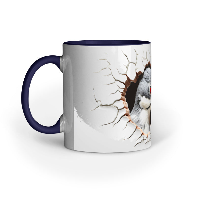 3D Woodpecker Mug
