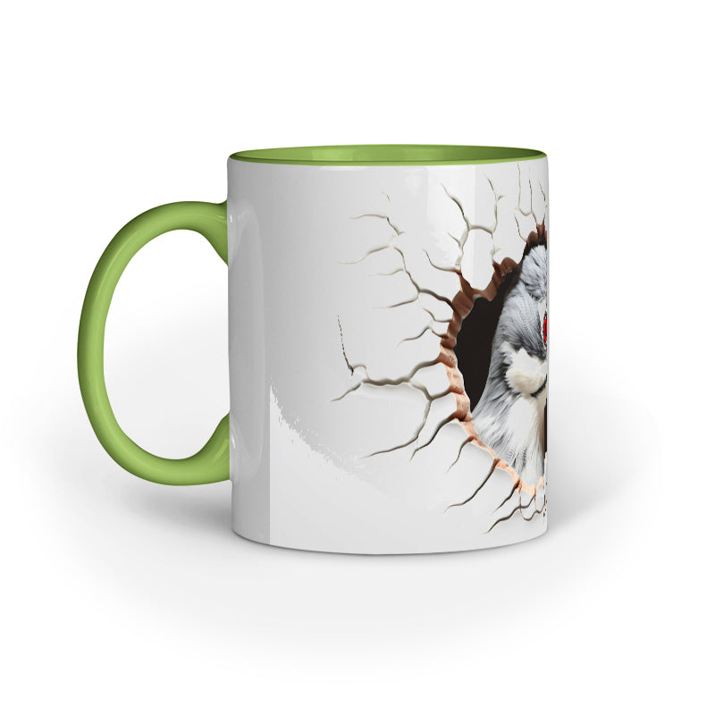 3D Woodpecker Mug