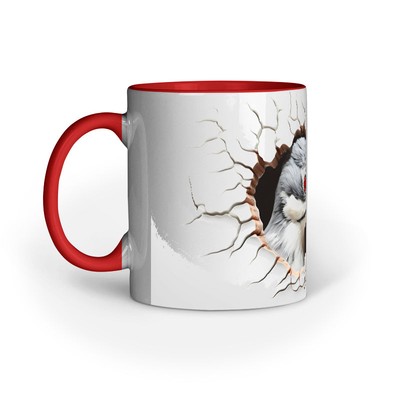 3D Woodpecker Mug