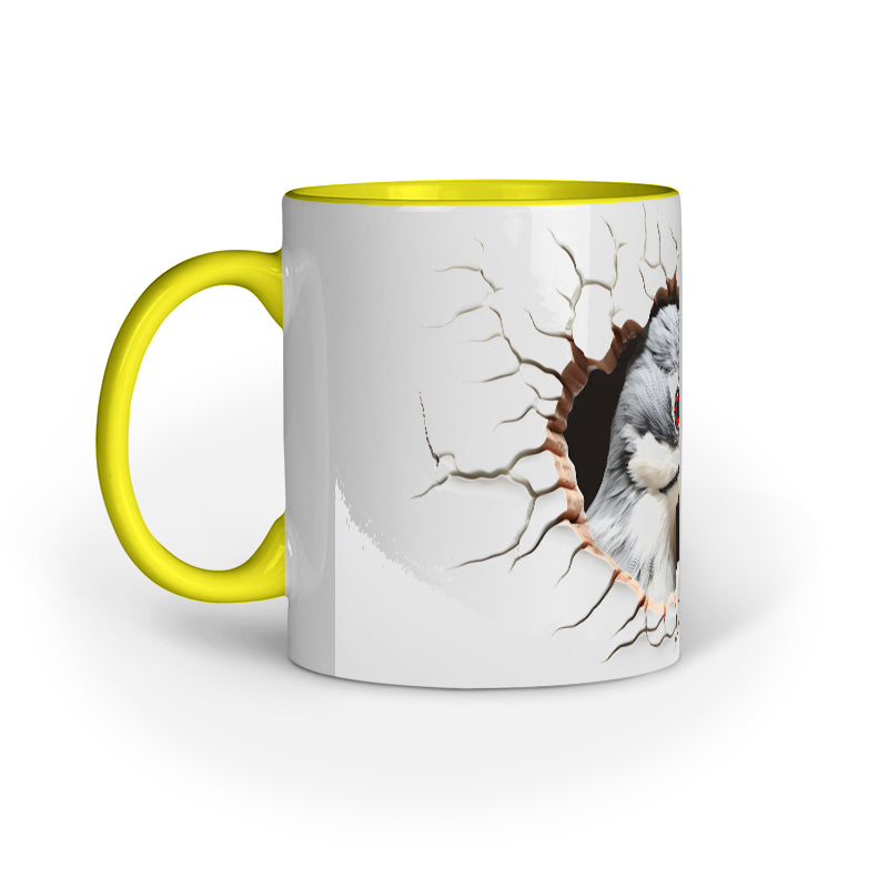 3D Woodpecker Mug