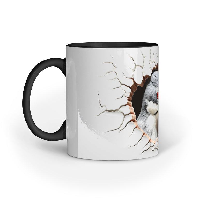 3D Woodpecker Mug