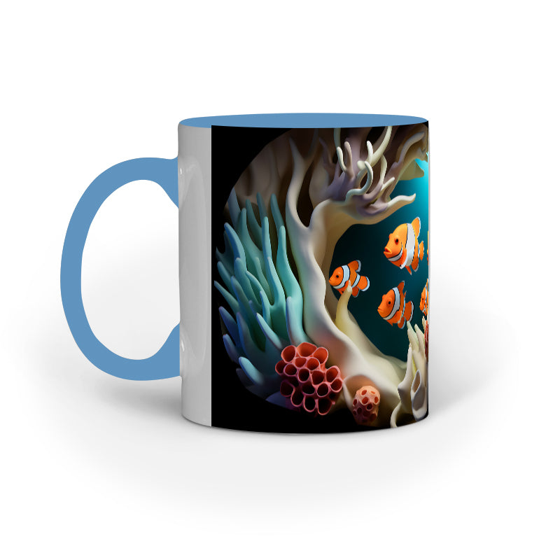3D Clown Fish Mug