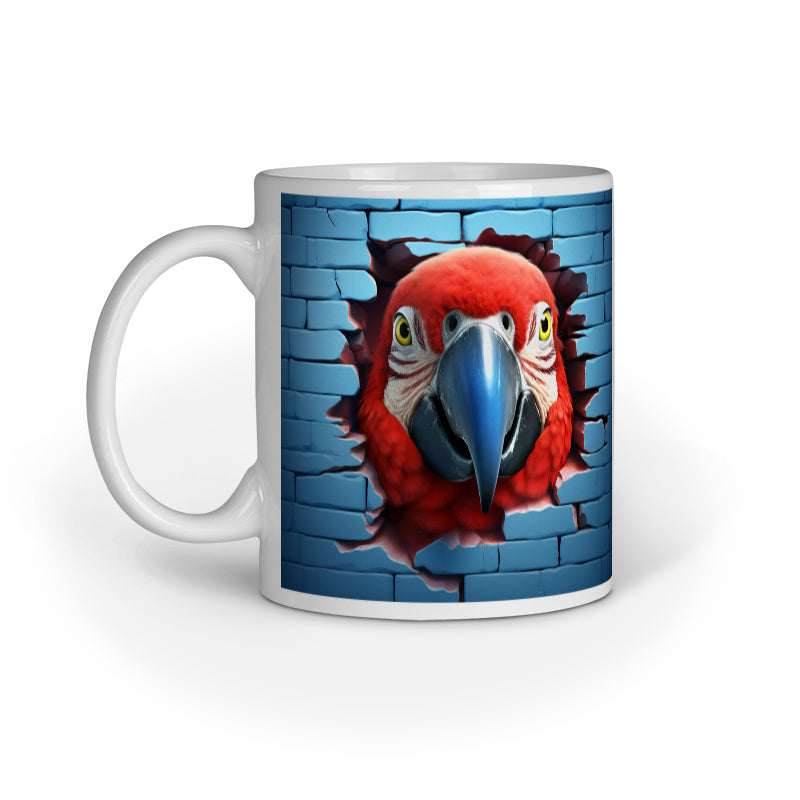 3D Parrot Mug