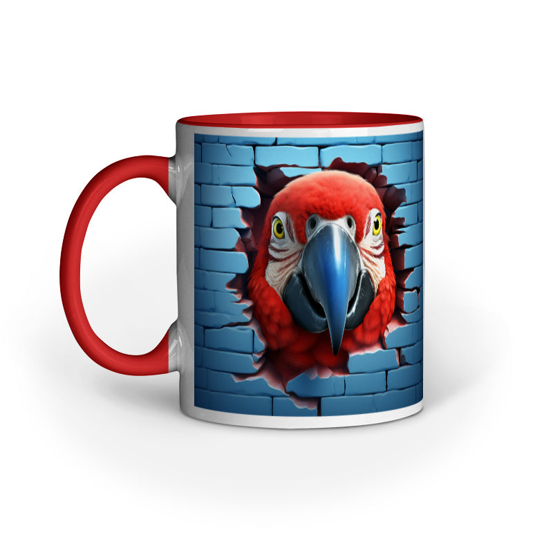 3D Parrot Mug