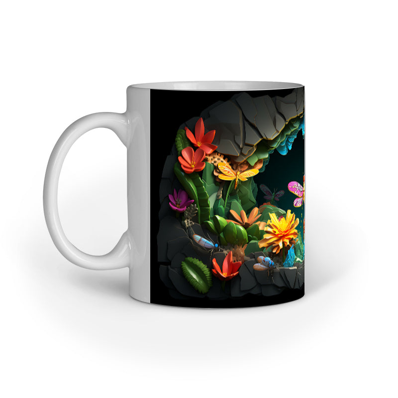 3D Dragon Fly Mug