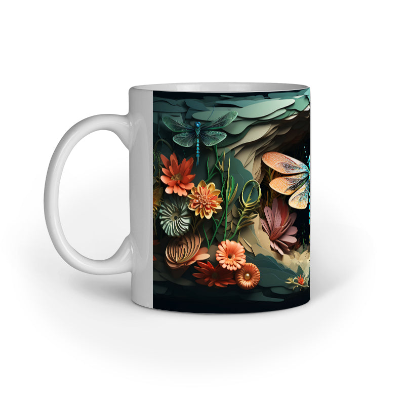 3D Dragon Fly Mug