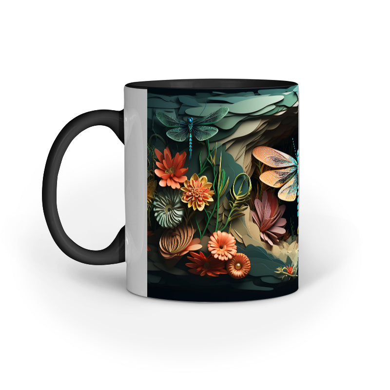 3D Dragon Fly Mug