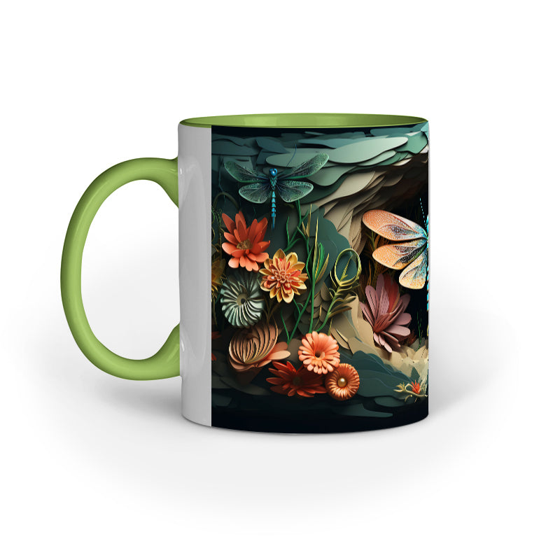 3D Dragon Fly Mug